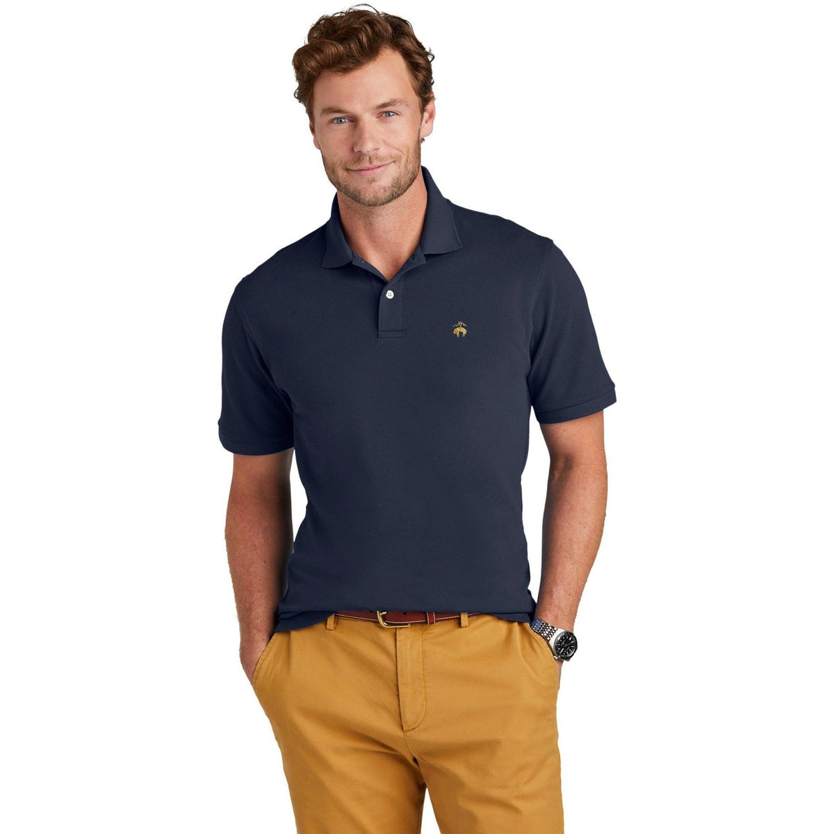 no-logo Brooks Brothers Pima Cotton Pique Polo-New-Brooks Brothers-Thread Logic