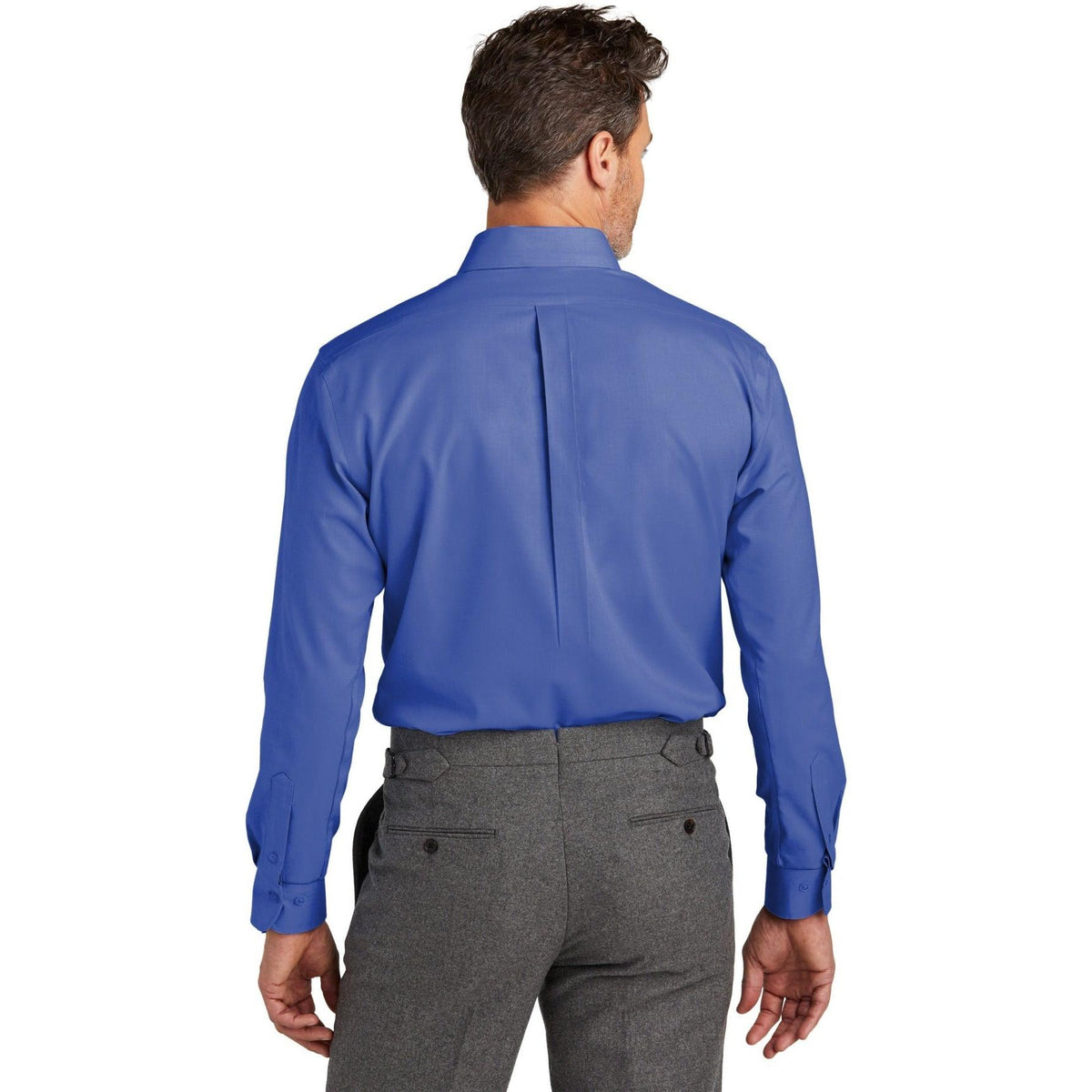no-logo Brooks Brothers Wrinkle-Free Stretch Nailhead Shirt-New-Brooks Brothers-Thread Logic