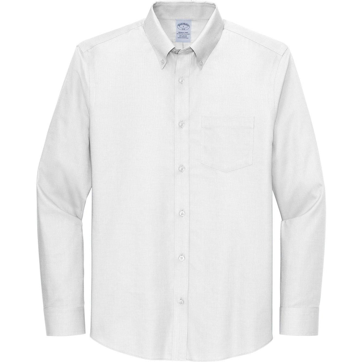 no-logo Brooks Brothers Wrinkle-Free Stretch Nailhead Shirt