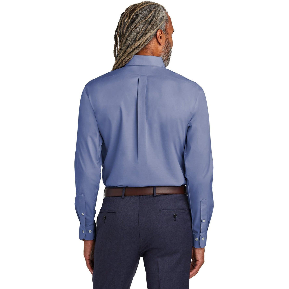 no-logo Brooks Brothers Wrinkle-Free Stretch Pinpoint Shirt-New-Brooks Brothers-Thread Logic