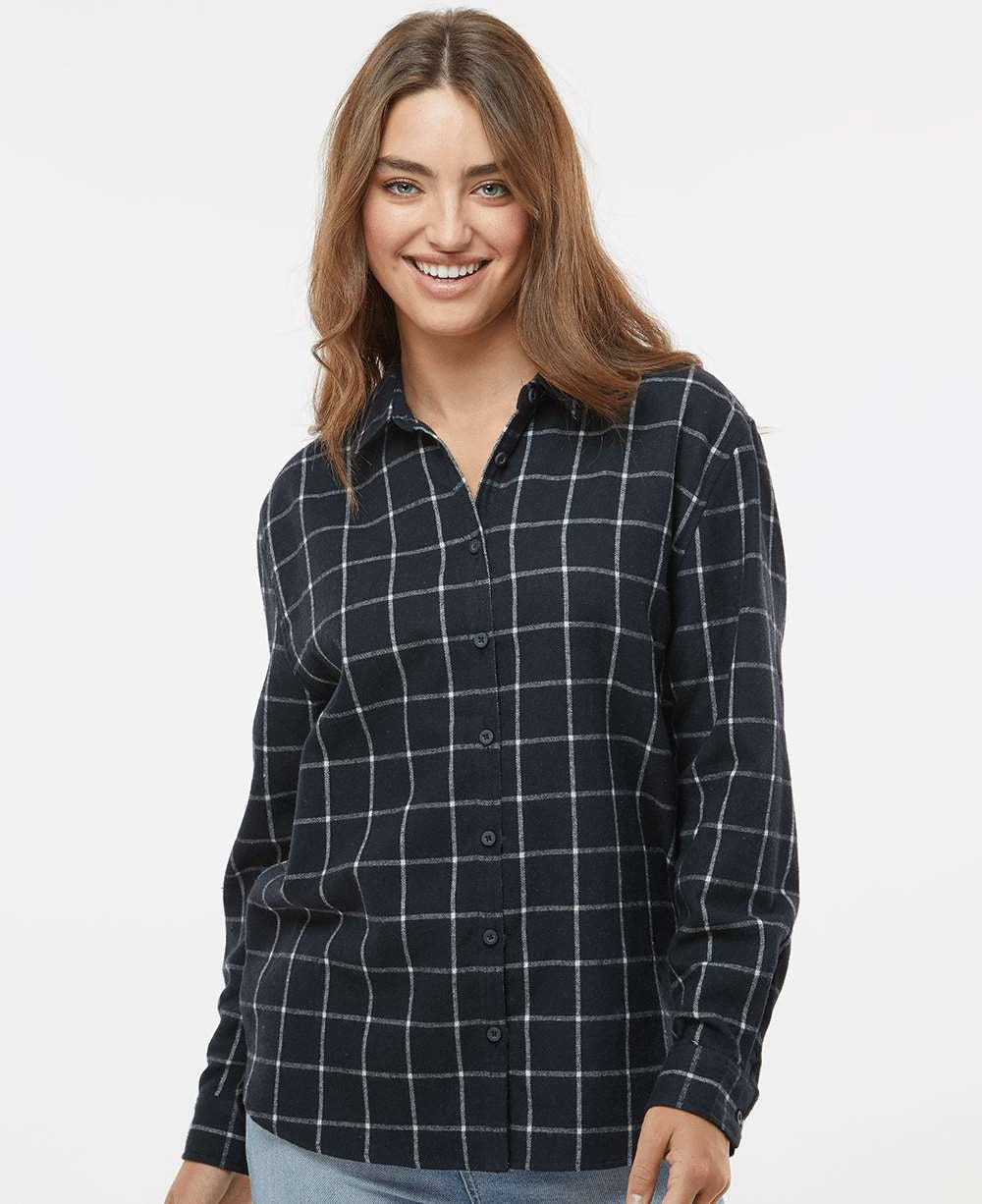 no-logo Burnside Ladies Boyfriend Flannel-Burnside-Thread Logic