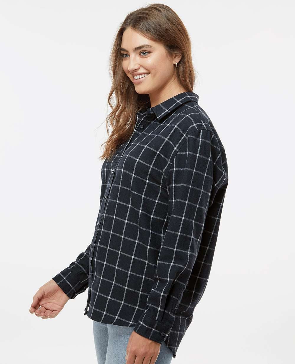 no-logo Burnside Ladies Boyfriend Flannel-Burnside-Thread Logic