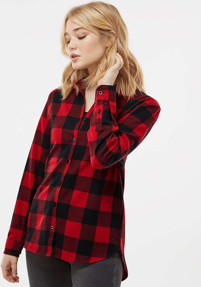 no-logo Burnside Ladies Boyfriend Flannel-Burnside-Thread Logic