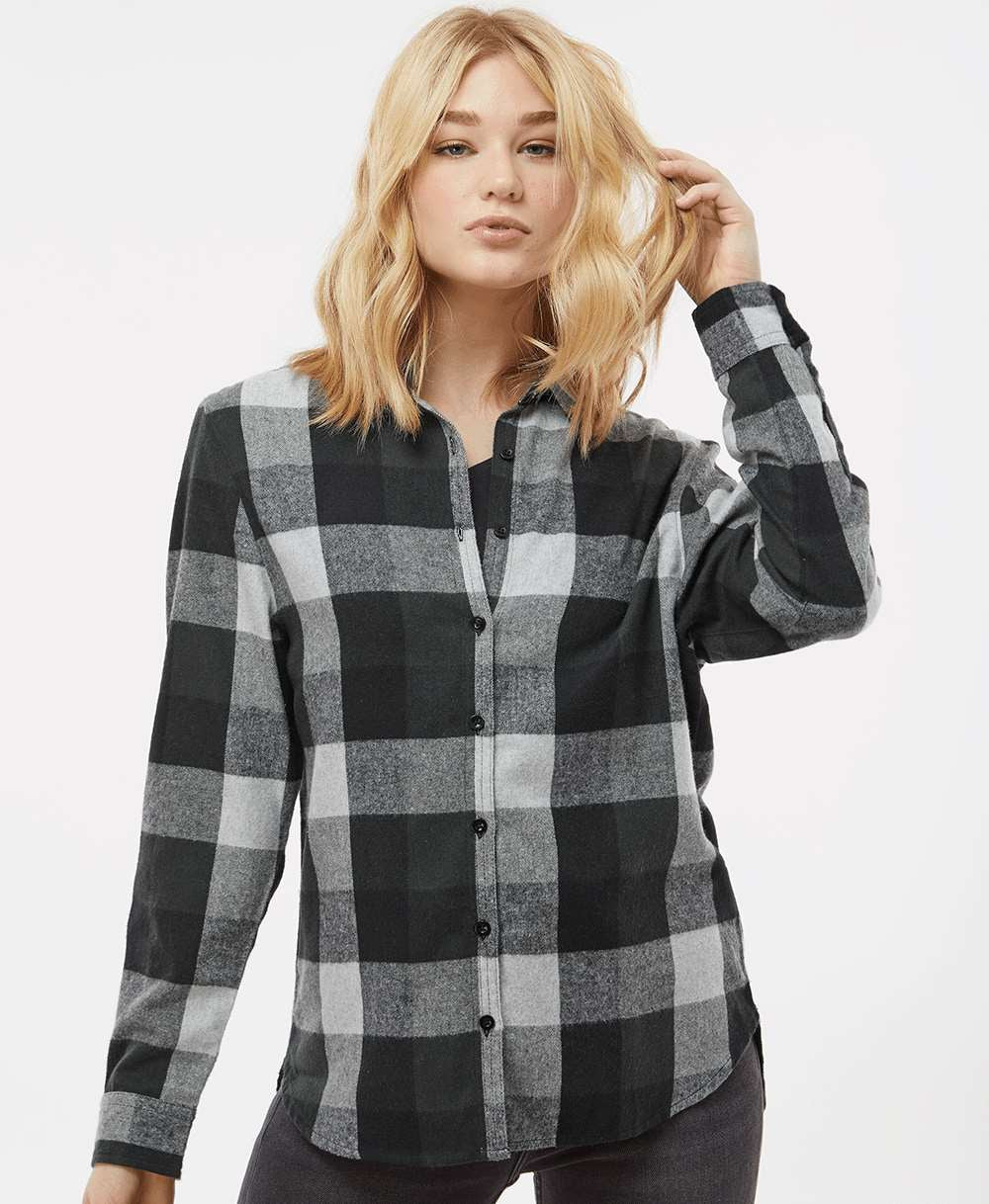 no-logo Burnside Ladies Boyfriend Flannel-Burnside-Thread Logic
