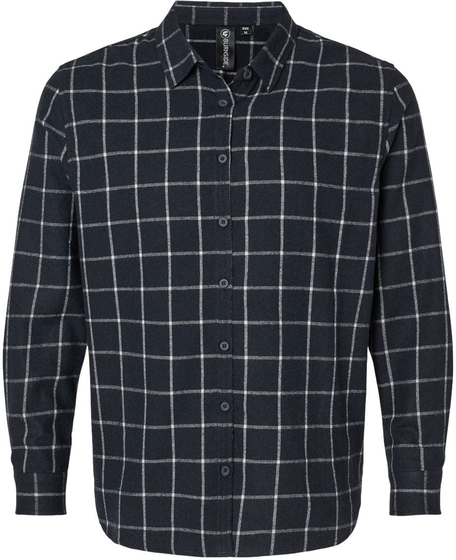 Burnside Ladies Boyfriend Flannel
