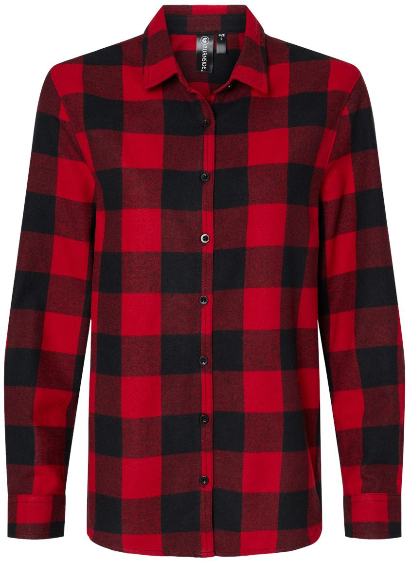 Burnside Ladies Boyfriend Flannel