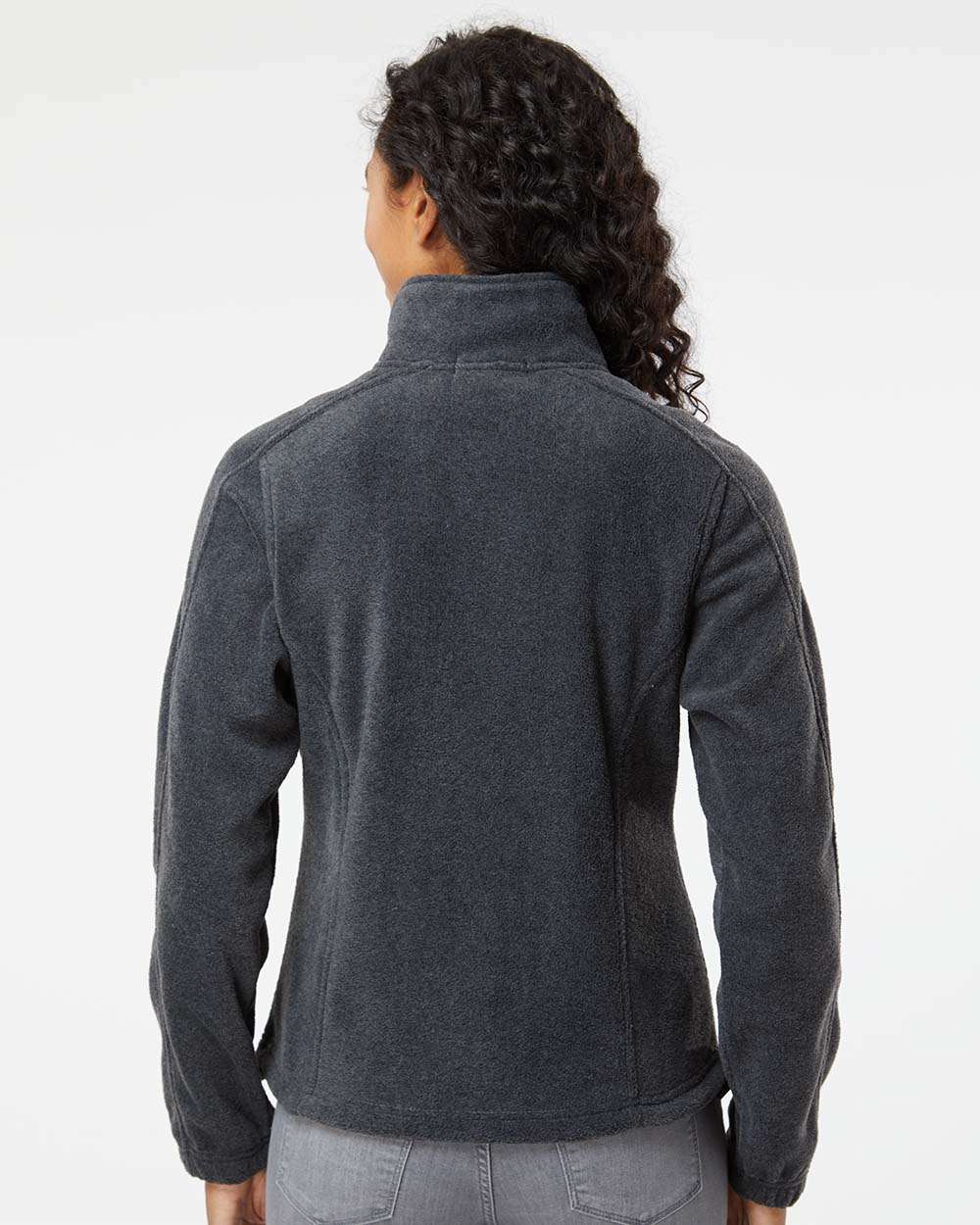 no-logo Burnside Ladies Polar Fleece Full-Zip Jacket-Fleece-Burnside-Thread Logic