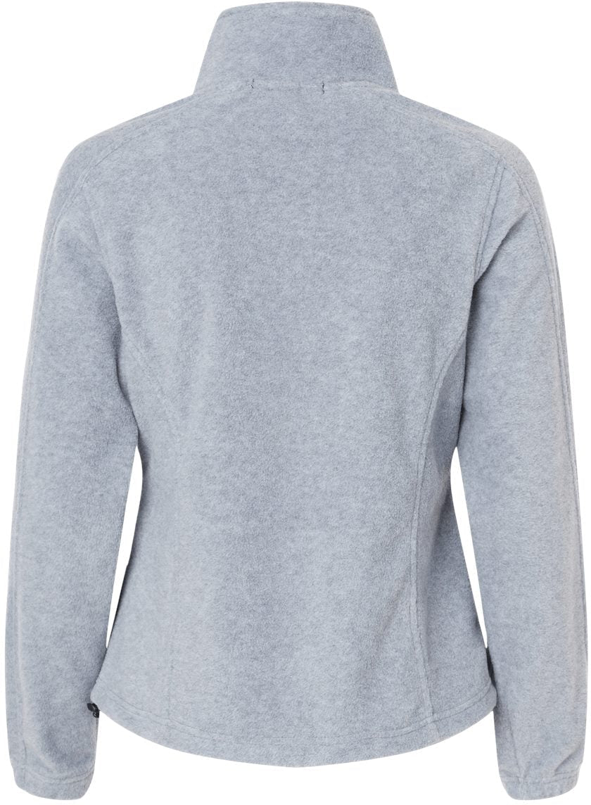 no-logo Burnside Ladies Polar Fleece Full-Zip Jacket-Fleece-Burnside-Thread Logic