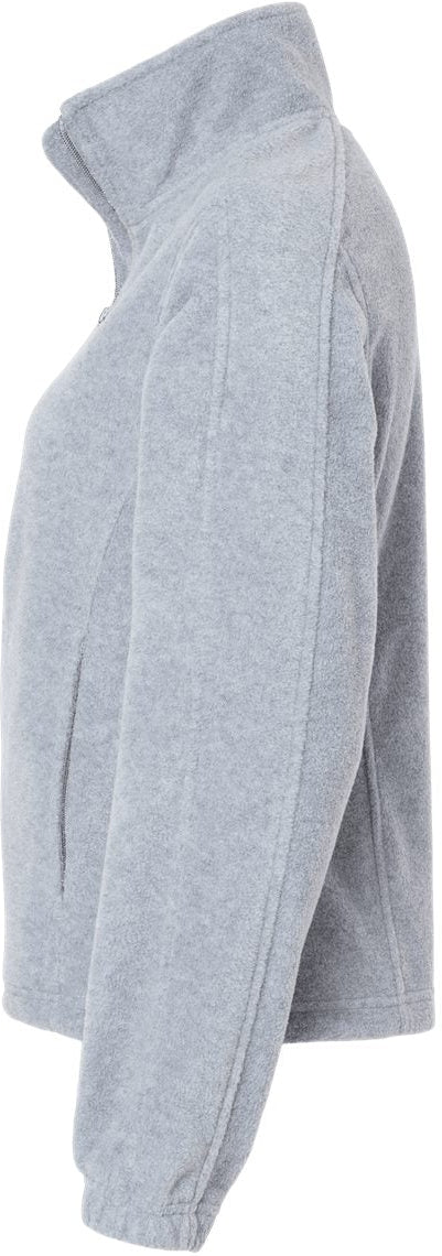 no-logo Burnside Ladies Polar Fleece Full-Zip Jacket-Fleece-Burnside-Thread Logic