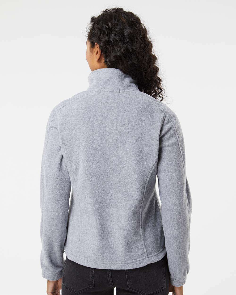 no-logo Burnside Ladies Polar Fleece Full-Zip Jacket-Fleece-Burnside-Thread Logic