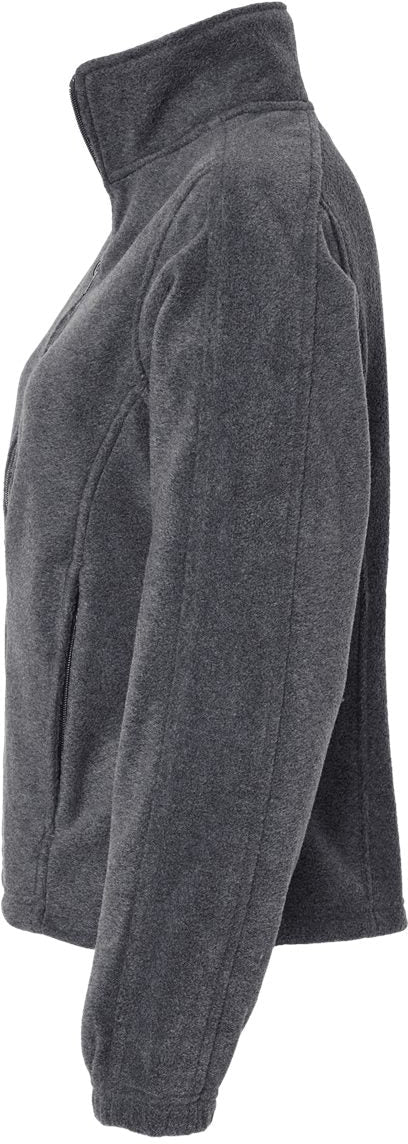 no-logo Burnside Ladies Polar Fleece Full-Zip Jacket-Fleece-Burnside-Thread Logic