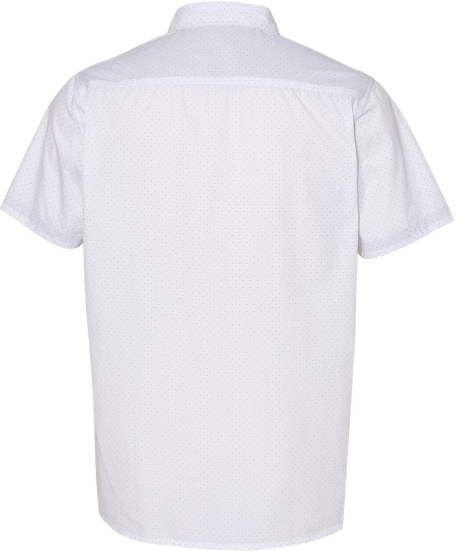 no-logo Burnside Peached Printed Poplin Short Sleeve Shirt-Wovens-Burnside-Thread Logic