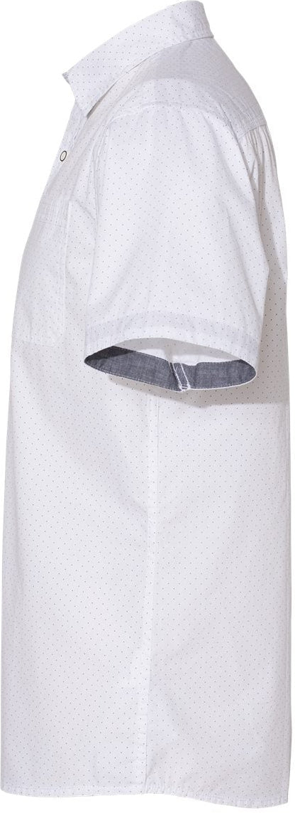 no-logo Burnside Peached Printed Poplin Short Sleeve Shirt-Wovens-Burnside-Thread Logic