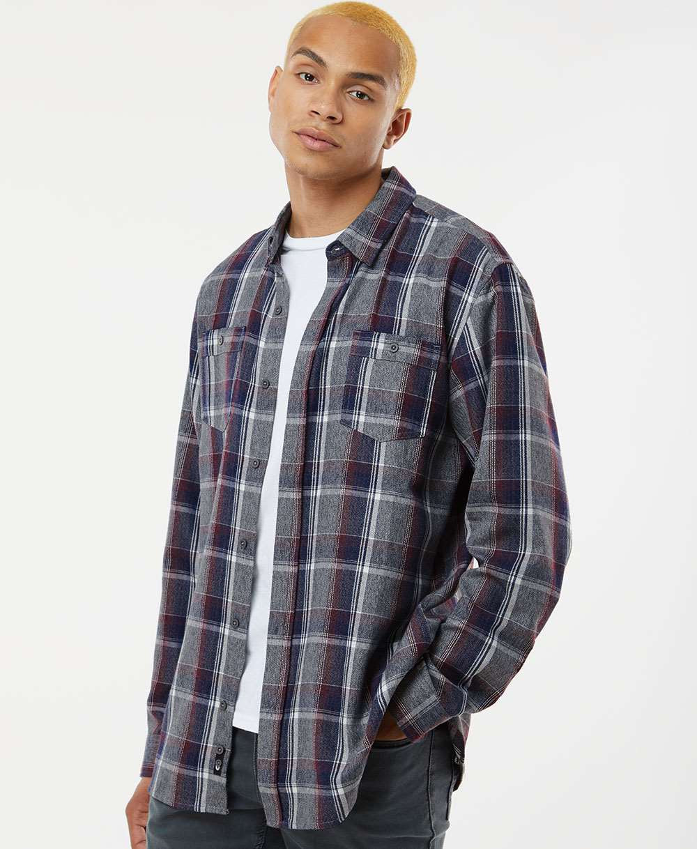 no-logo Burnside Perfect Flannel Work Shirt-Burnside-Thread Logic