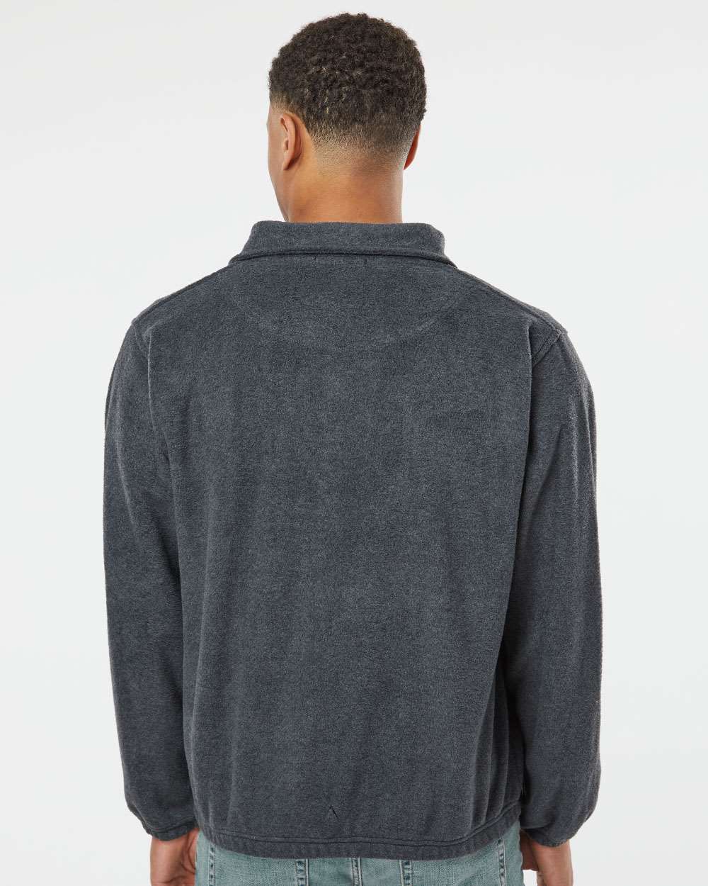 no-logo Burnside Polar Fleece Full-Zip Jacket-Outerwear-Burnside-Thread Logic