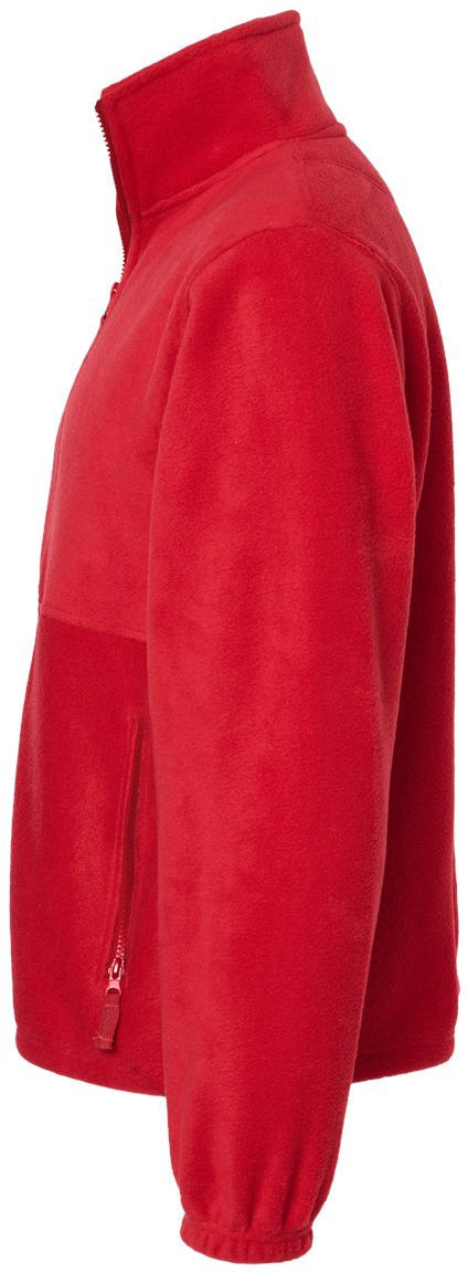 no-logo Burnside Polar Fleece Full-Zip Jacket-Outerwear-Burnside-Thread Logic