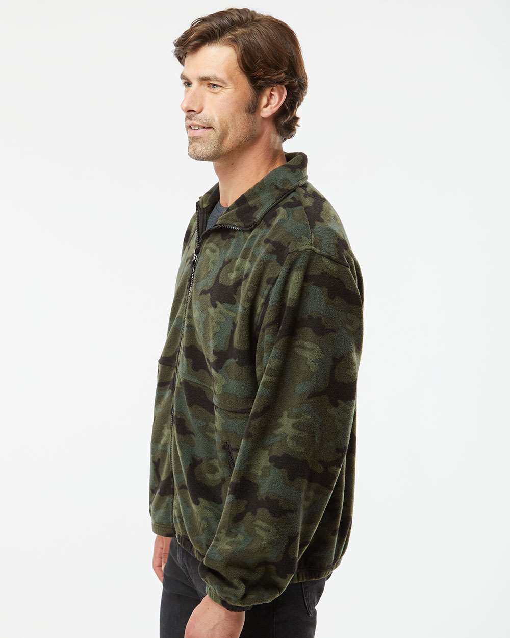 no-logo Burnside Polar Fleece Full-Zip Jacket-Outerwear-Burnside-Thread Logic
