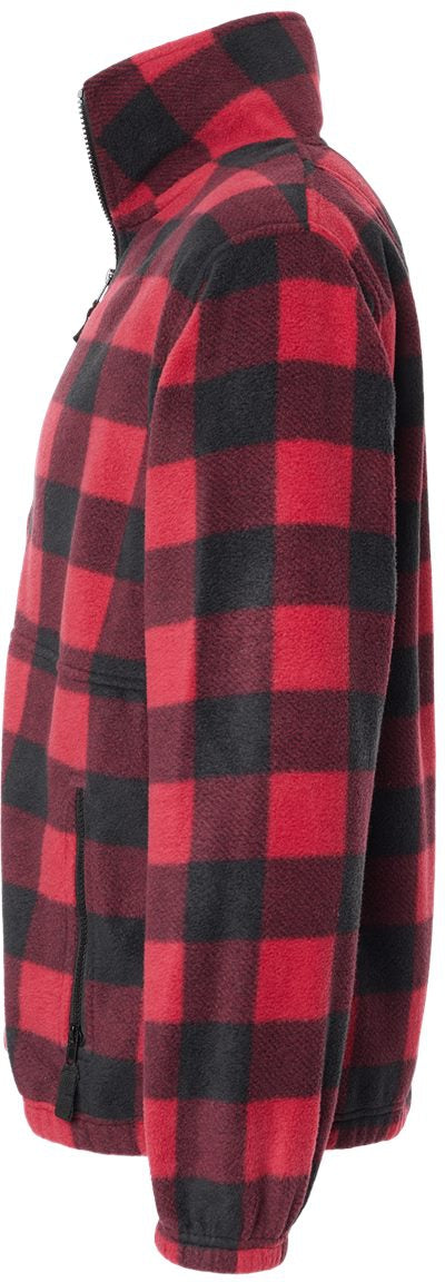 no-logo Burnside Polar Fleece Full-Zip Jacket-Outerwear-Burnside-Thread Logic