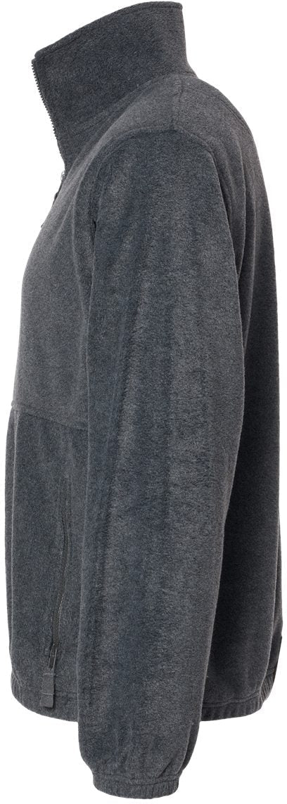 no-logo Burnside Polar Fleece Full-Zip Jacket-Outerwear-Burnside-Thread Logic