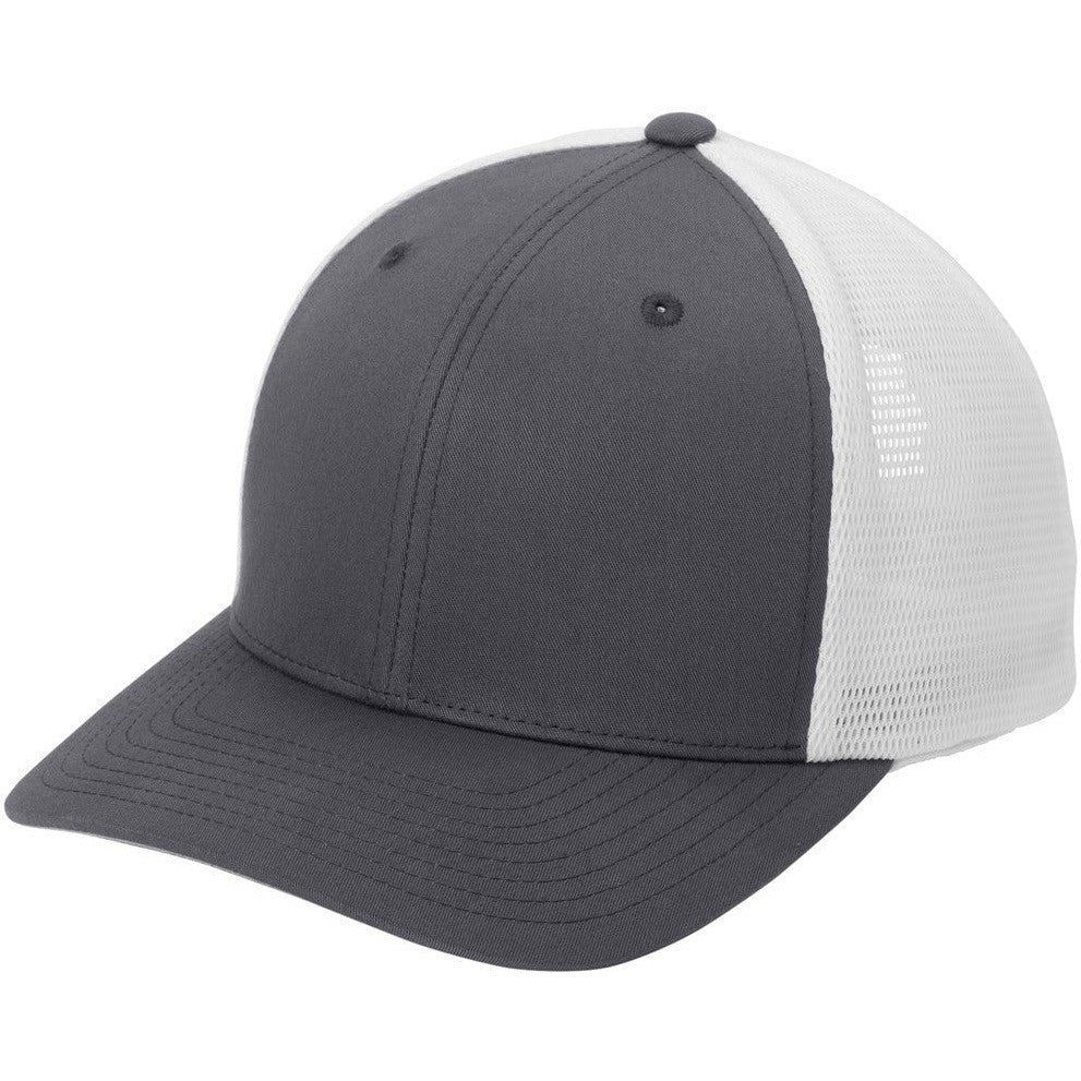 no-logo Port Authority Flexfit 110 Mesh Cap-Port Authority-Thread Logic