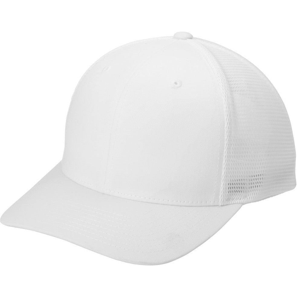 no-logo Port Authority Flexfit 110 Mesh Cap-Port Authority-Thread Logic