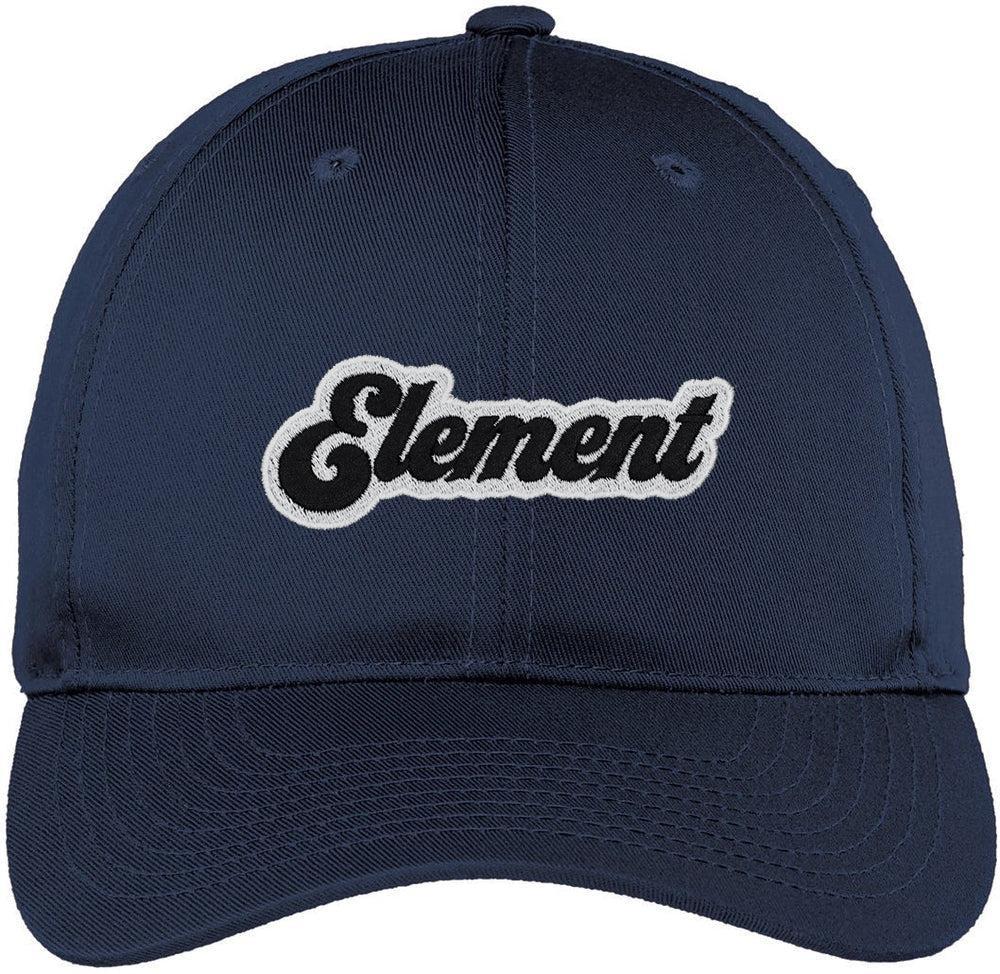 no-logo Port Authority Structured Fine Twill Cap-Headwear-Port Authority-Thread Logic