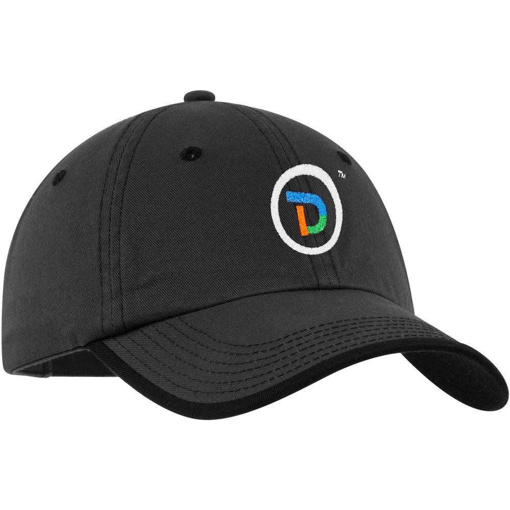 no-logo Port Authority Vintage Washed Contrast Stitch Cap-Headwear-Port Authority-Thread Logic