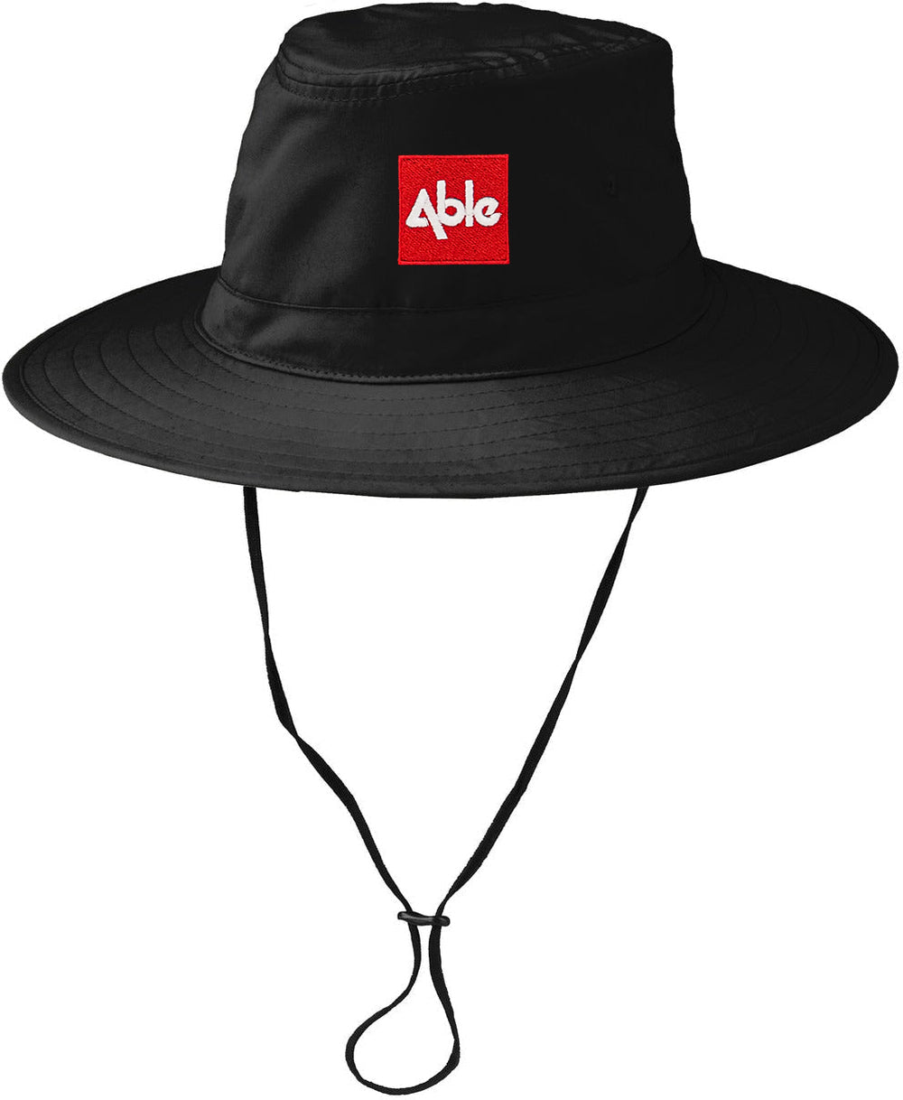 Construction Helmet Bucket Hat, Embroidered Bucket Hat, Handmade Unisex Adult Cotton Sun Hat, Summer Hat Gift - Multiple Colors
