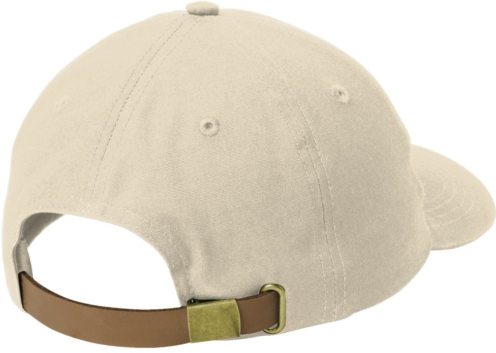 no-logo Port Authority Leather Strap Cap-Port Authority-Thread Logic