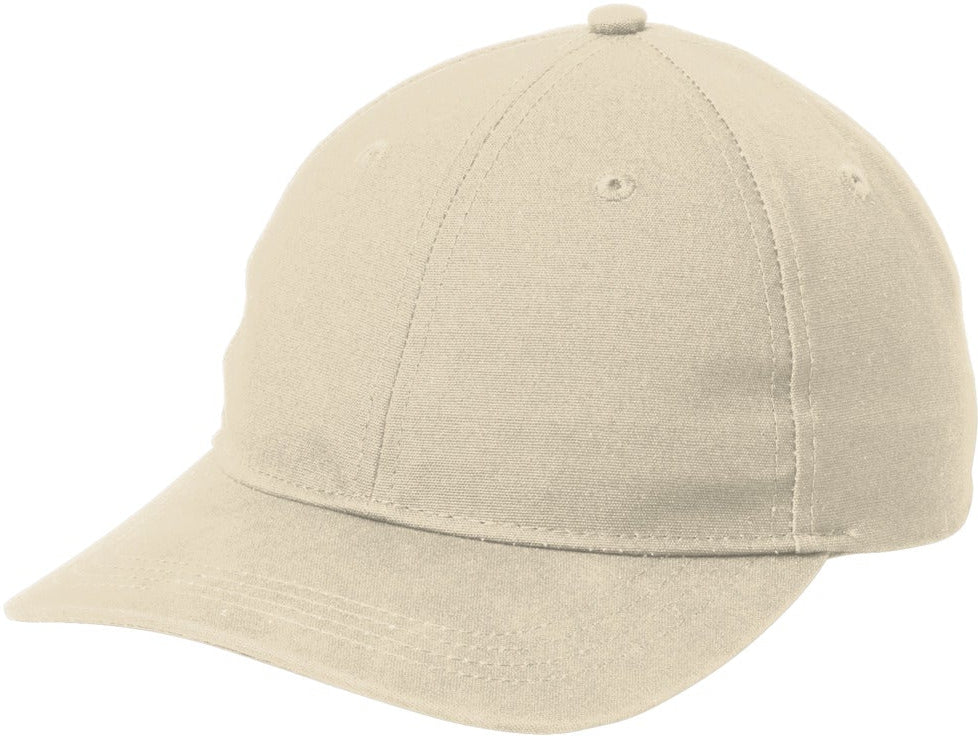 no-logo Port Authority Leather Strap Cap-Port Authority-Khaki-OSFA-Thread Logic