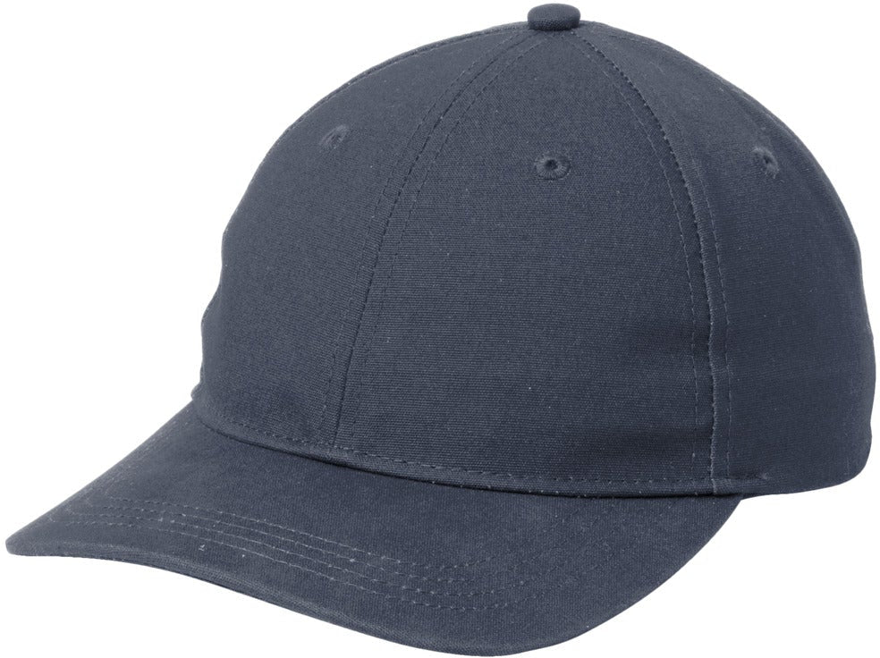 no-logo Port Authority Leather Strap Cap-Port Authority-Navy-OSFA-Thread Logic