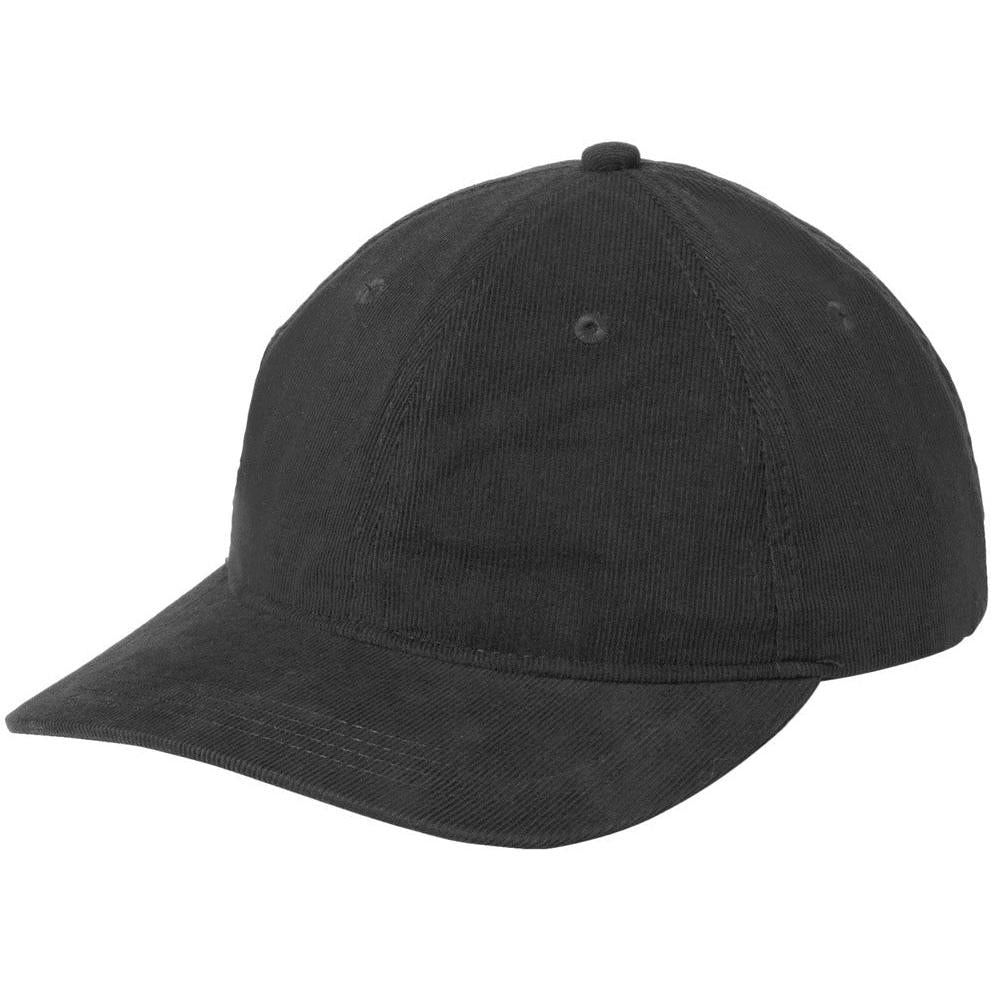 no-logo Port Authority Light Corduroy Dad Cap-Port Authority-Deep Black-OSFA-Thread Logic