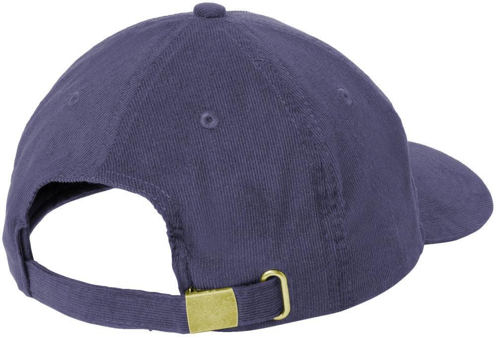 no-logo Port Authority Light Corduroy Dad Cap-Port Authority-Thread Logic