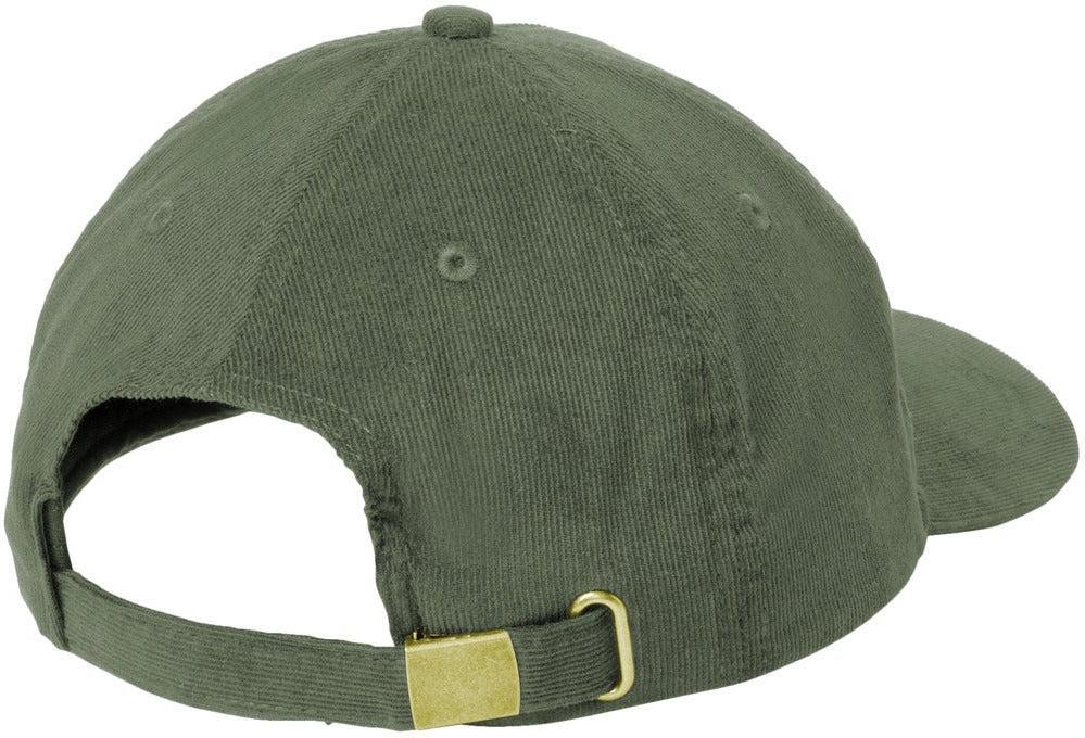 no-logo Port Authority Light Corduroy Dad Cap-Port Authority-Thread Logic