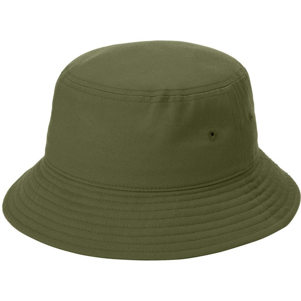no-logo Port Authority Twill Classic Bucket Hat-Port Authority-Thread Logic