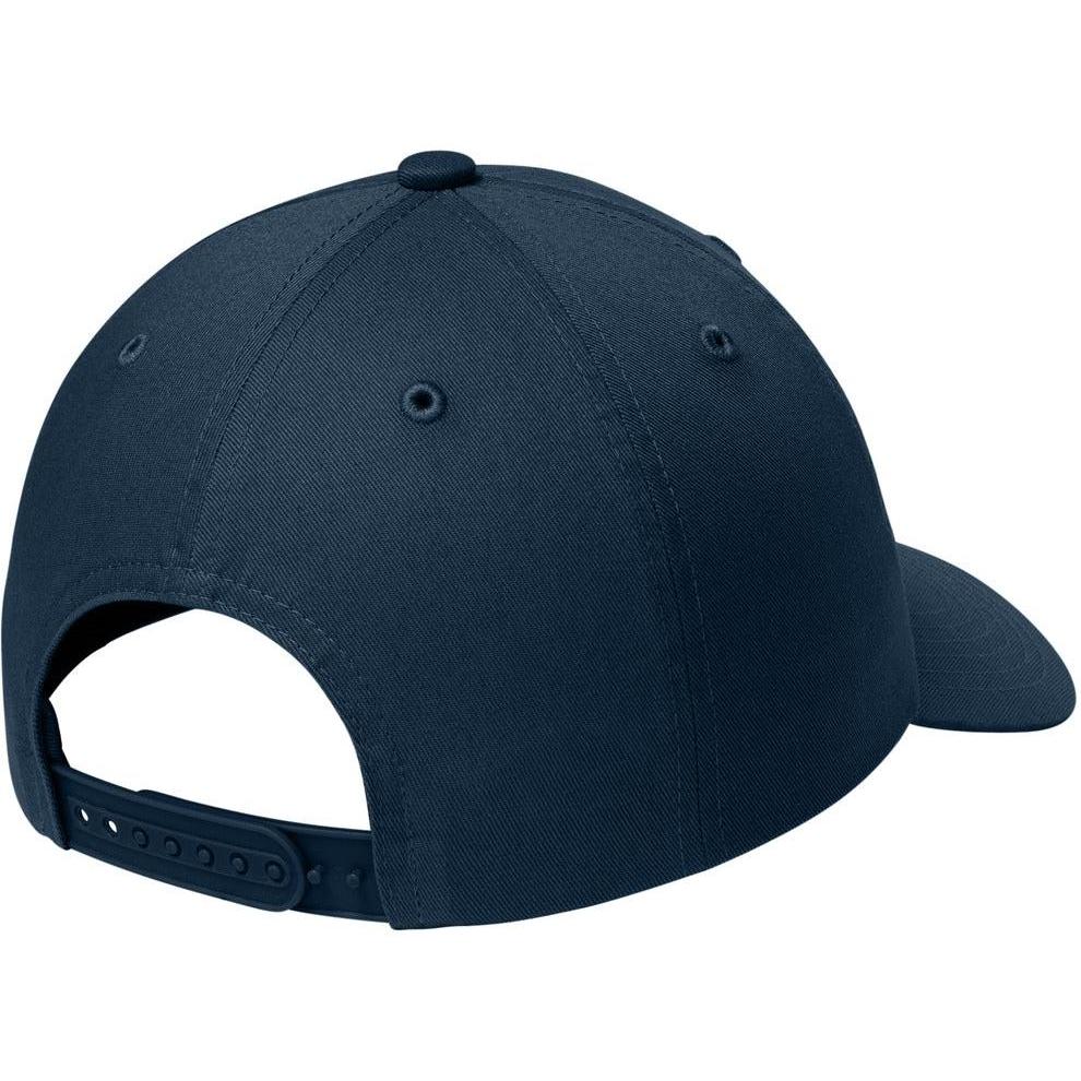 no-logo Port Authority Wearever Unstructured Twill Snapback Cap