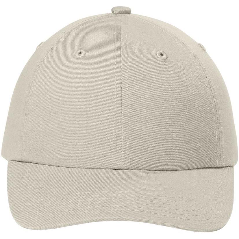 no-logo Port Authority Wearever Unstructured Twill Snapback Cap