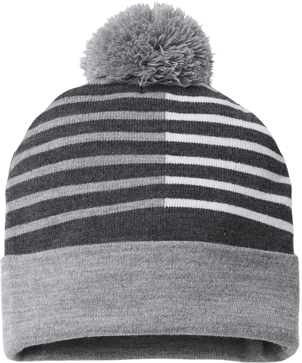 Cap America USA-Made Half Color Beanie