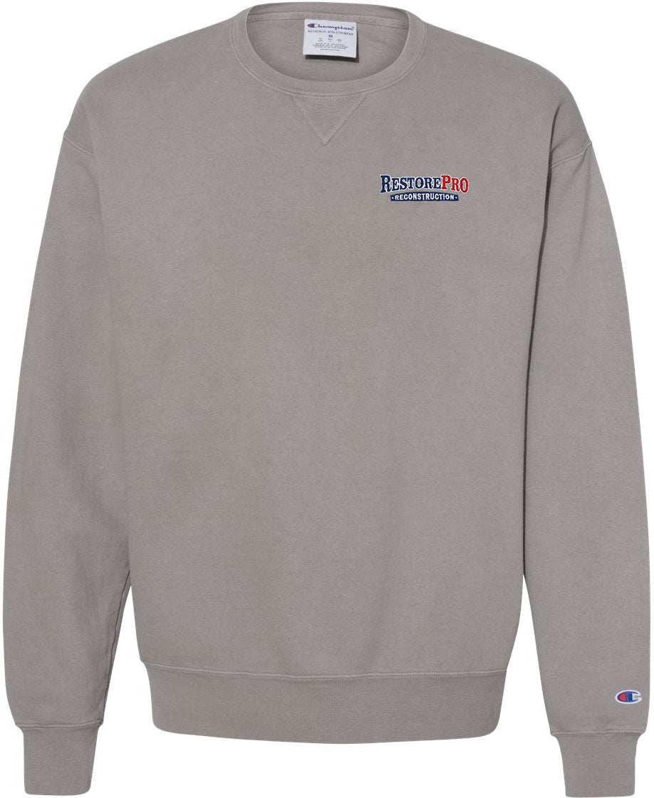 no-logo Champion Garment Dyed Crewneck Sweatshirt-Men's Layering-Champion-Thread Logic