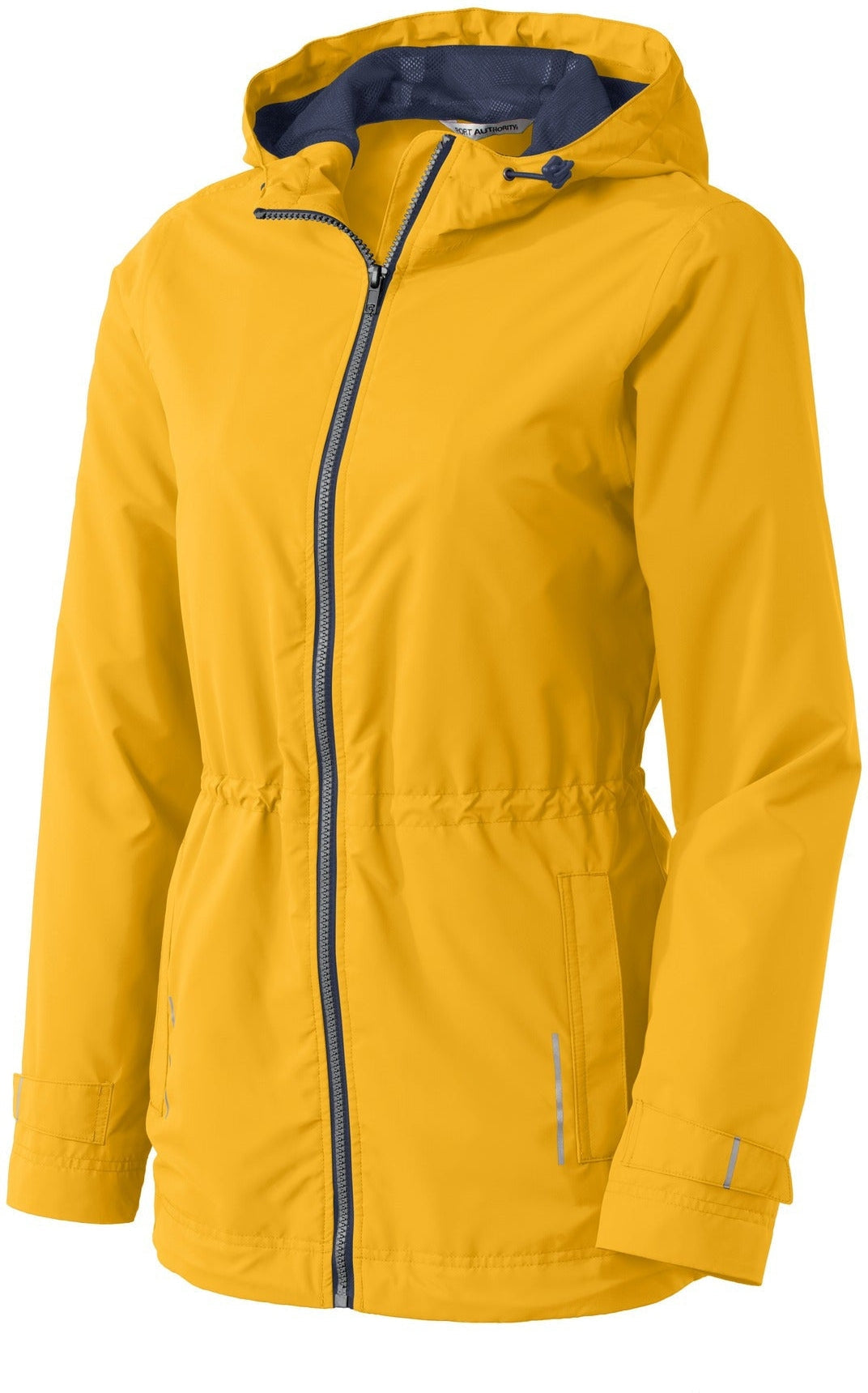 no-logo CLOSEOUT - Port Authority Ladies Northwest Slicker-Discontinued-Port Authority-Slicker Yellow-S-Thread Logic