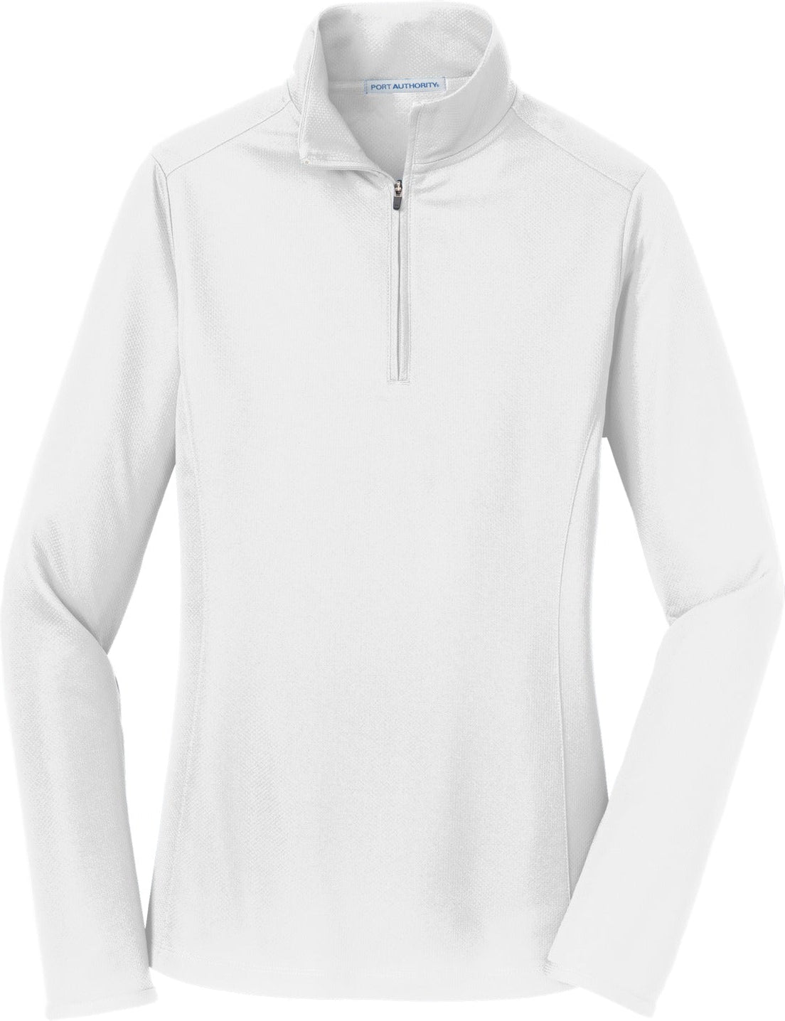 CLOSEOUT - Port Authority Ladies Pinpoint Mesh 1/2-Zip