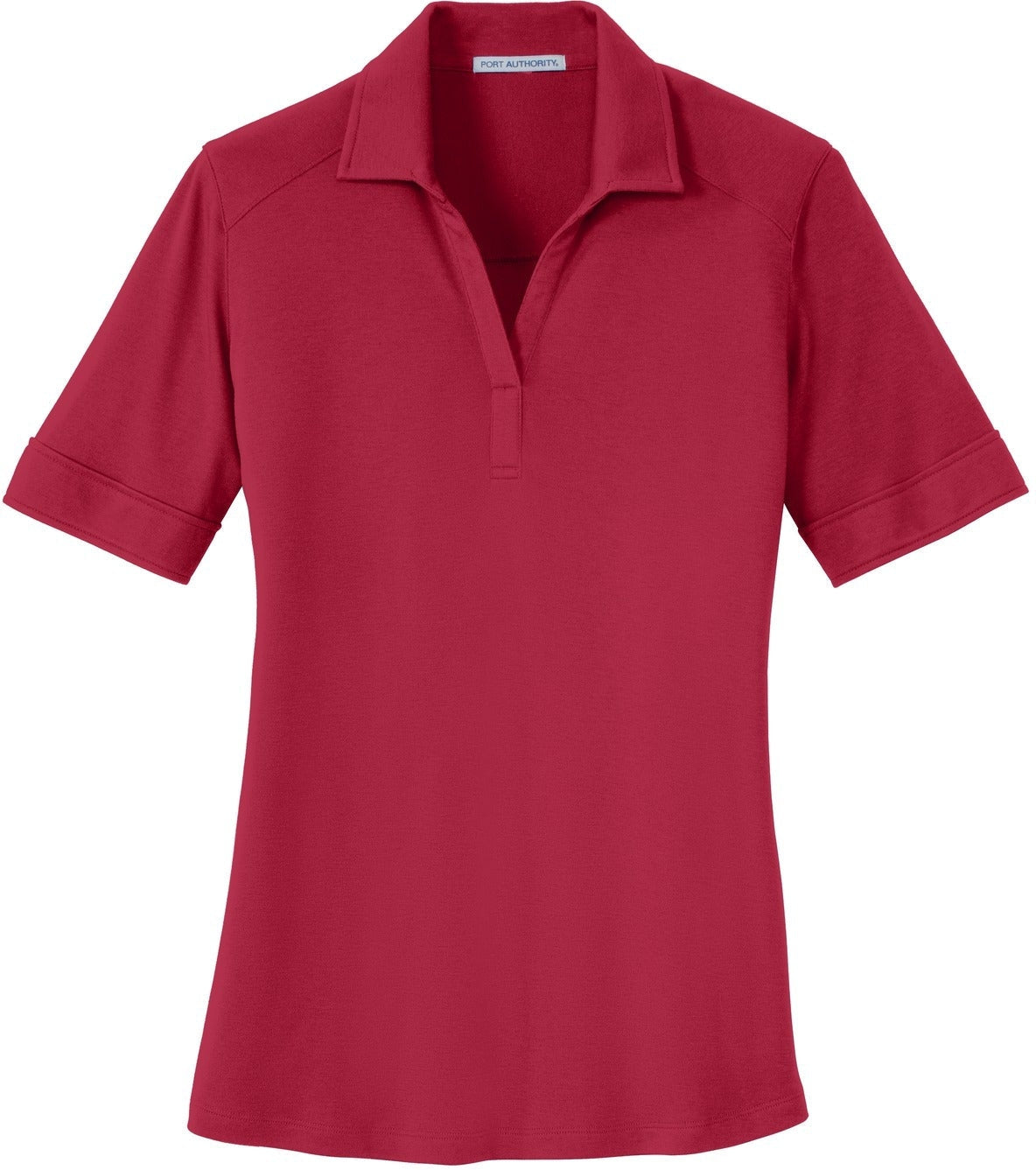 CLOSEOUT - Port Authority Ladies Silk Touch Interlock Performance Polo