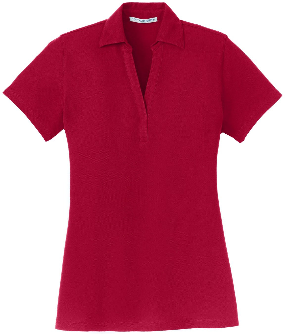 CLOSEOUT - Port Authority Ladies Silk Touch Y-Neck Polo