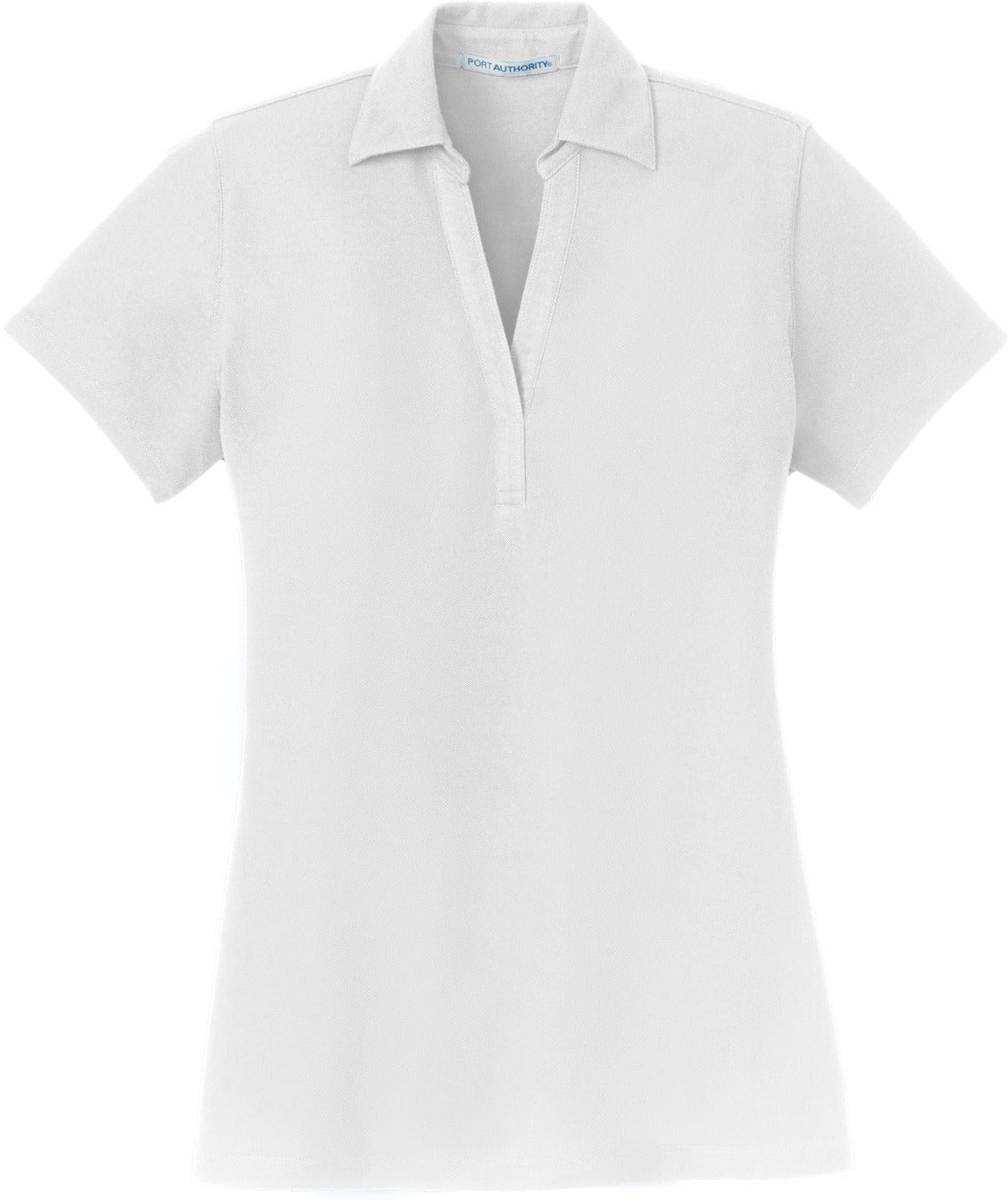 CLOSEOUT - Port Authority Ladies Silk Touch Y-Neck Polo