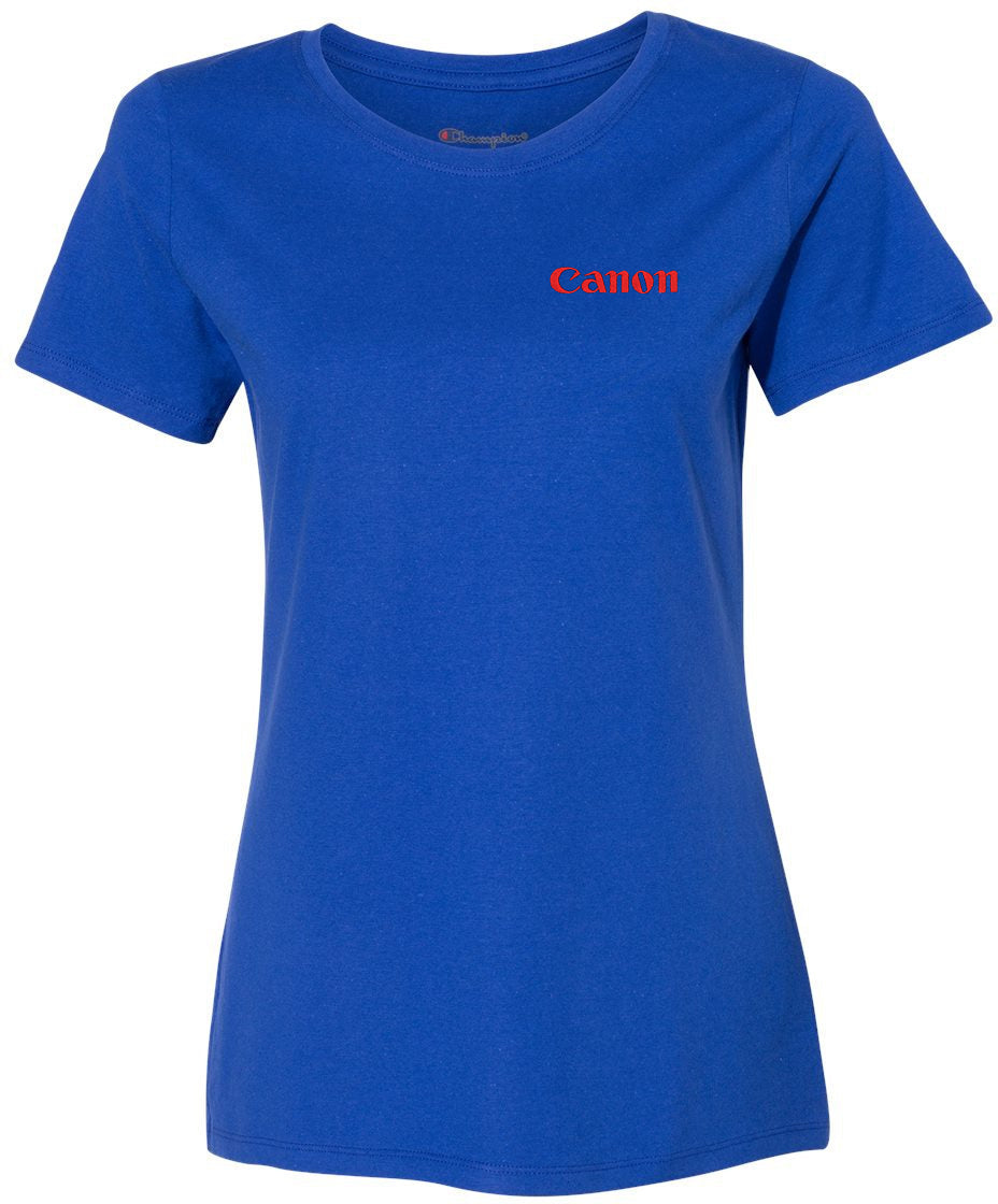 no-logo Champion Ladies Premium Fashion Classics Short Sleeve T-Shirt-T-Shirts-Champion-Thread Logic