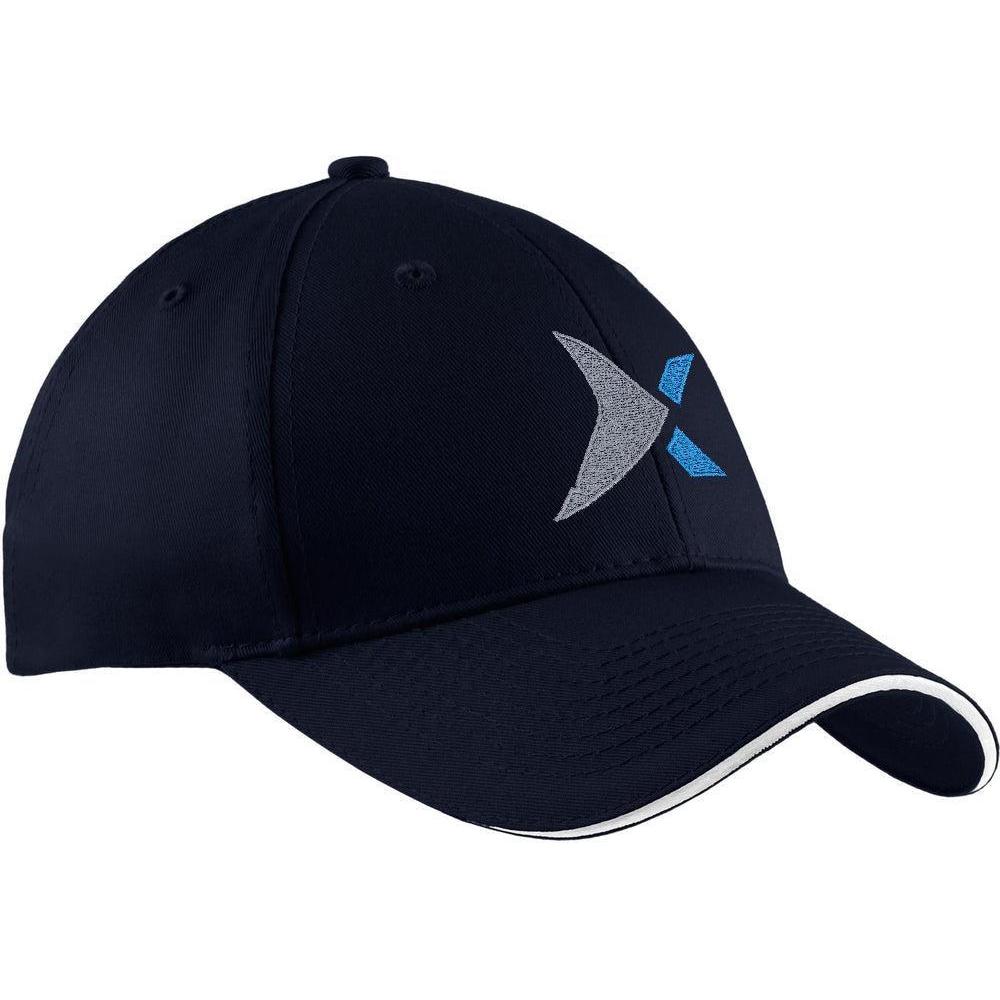 no-logo Port & Company Sandwich Bill Cap-Headwear-Port & Company-Thread Logic