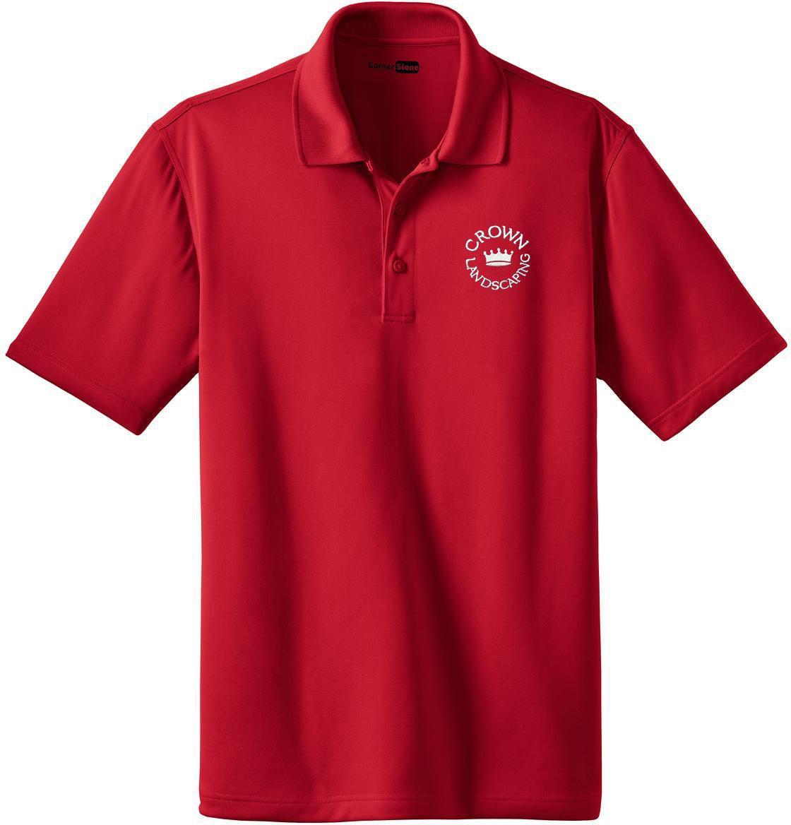 Cornerstone CS412 Polo Shirt With Custom Embroidery