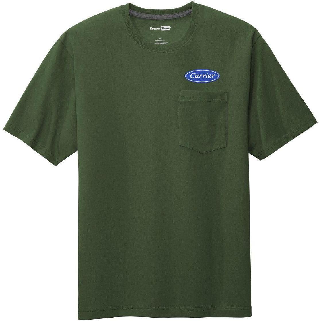 no-logo CornerStone Workwear Pocket Tee-Polos-Cornerstone-Thread Logic
