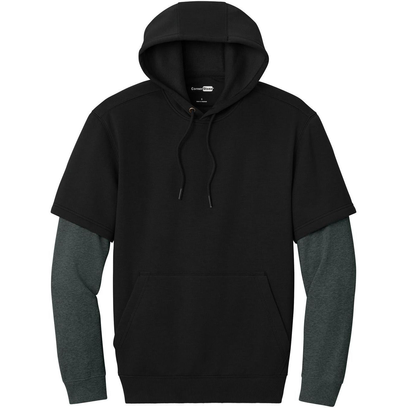 CornerStone Tough Fleece Layered Hoodie