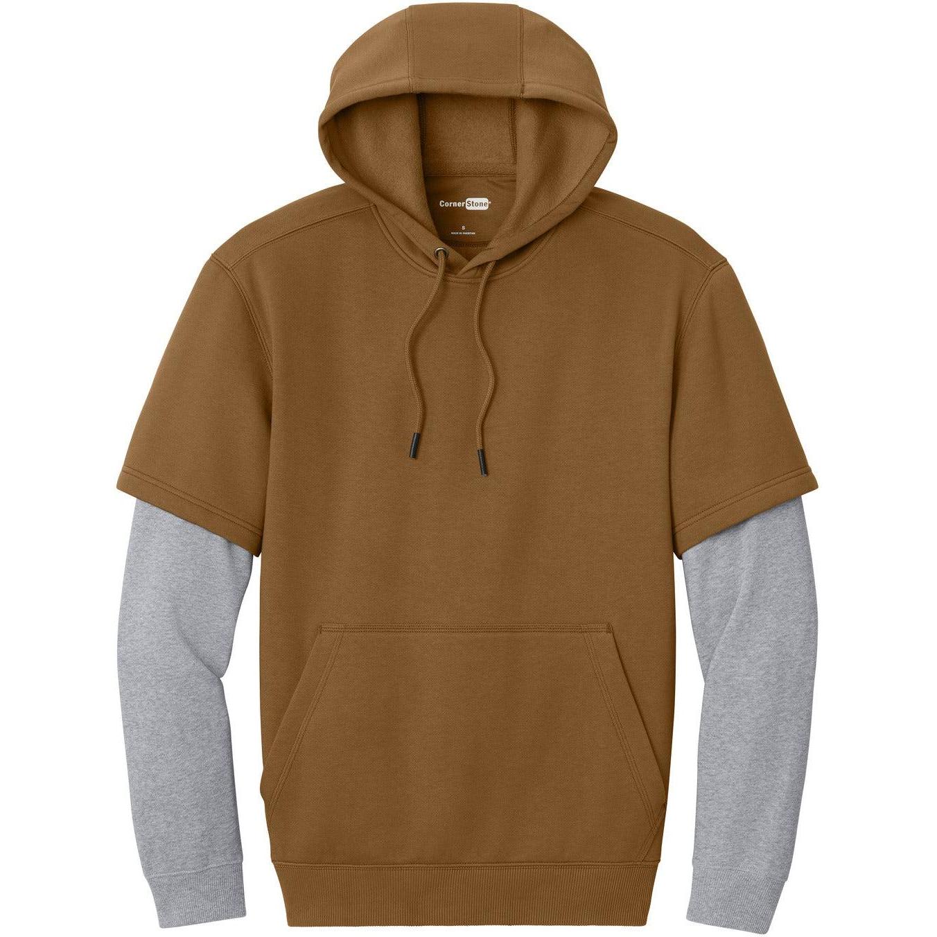 CornerStone Tough Fleece Layered Hoodie